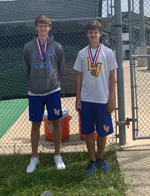 Lucas & John made winning boys doubles look easy!